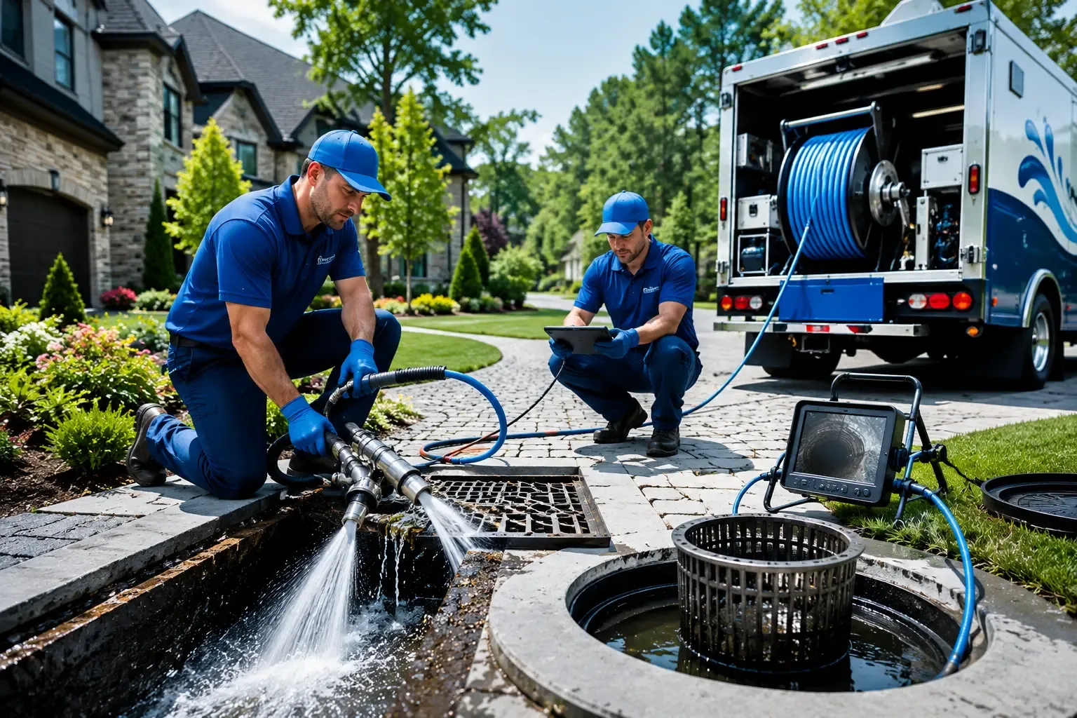 Local outdoor drain cleaning professionals in Rio Hondo, TX